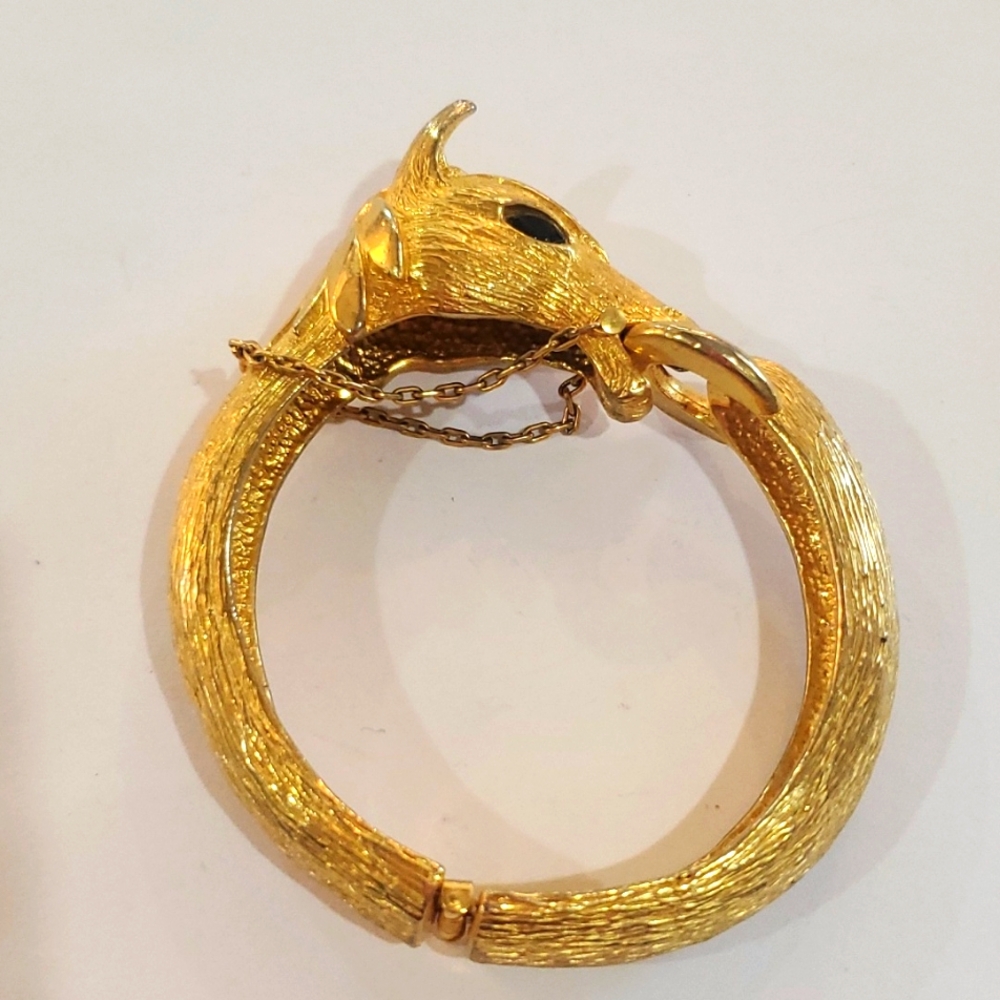 vintage horse bracelet
